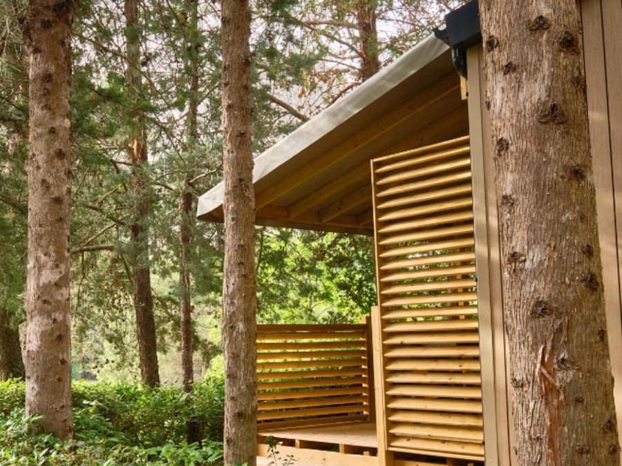 Camping La Vallée Heureuse Pausado - Mobilheim 2 personen - Premium in Orgon, Arles und Umgebung