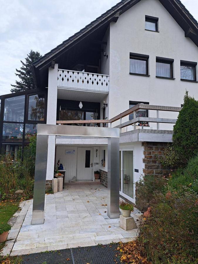 Ferienwohnung für 4 Personen, mit Ausblick und Garten sowie Seeblick, kinderfreundlich in Marienberg - 4