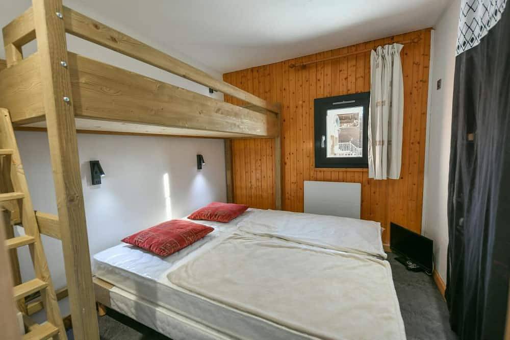 Ganze Wohnung, 150m bis zum stadtzentrum, 2te Etage, blick skipisten, balkon, fernseher, 35m², Les Saisies in Les Saisies, Albertville und Umgebung