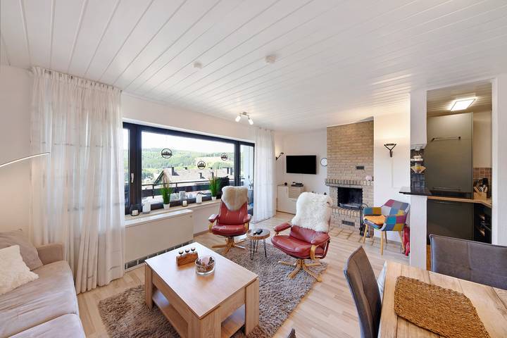 Ferienwohnung für 4 Personen, mit Balkon, mit Haustier in Niedersfeld - 3