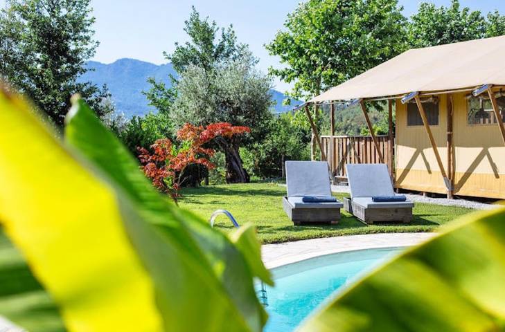 Glamping para 5 pessoas, com jardim no Região Norte