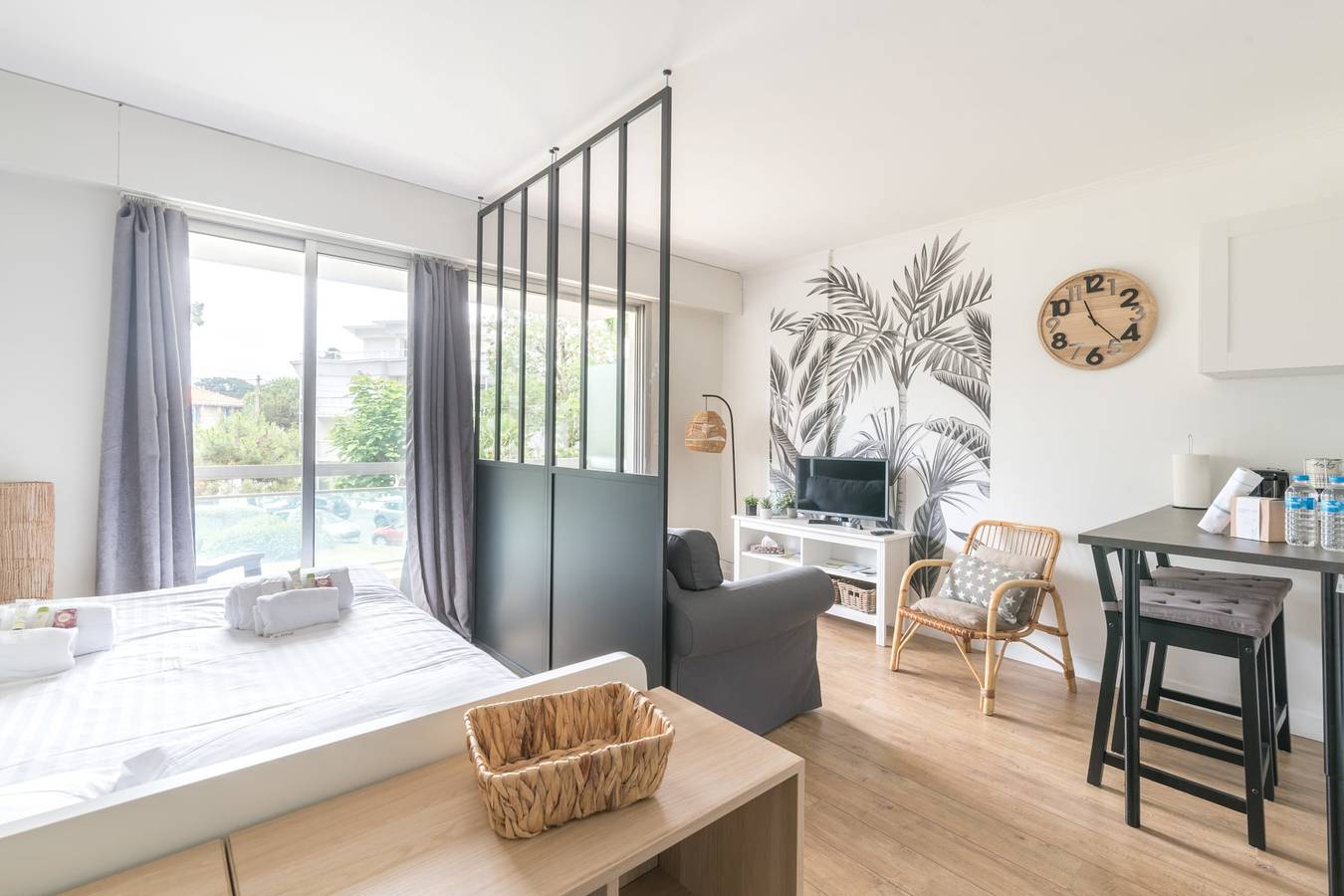Studio entier, L'Evasion - 500m plage - Parking - Wifi in La Baule-Escoublac, Côte d'Amour