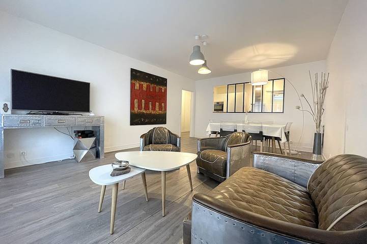 Appartement de vacances pour 4 personnes, avec jacuzzi et terrasse, animaux acceptés à Deauville