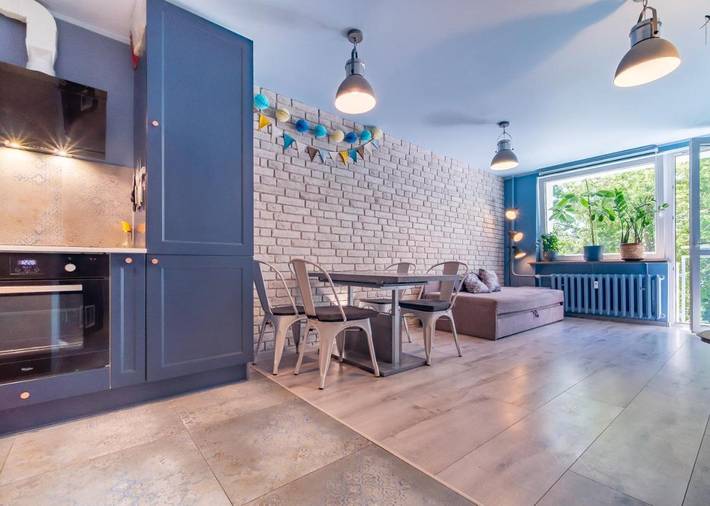 Loft dla 4 osób, z ogród i widok w Gdynia