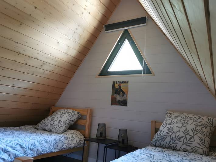 Chalet “Le Tipi des Combrailles”: Mountain View, Private Terrace, Air Conditioning in Miremont, Puy-de-Dôme