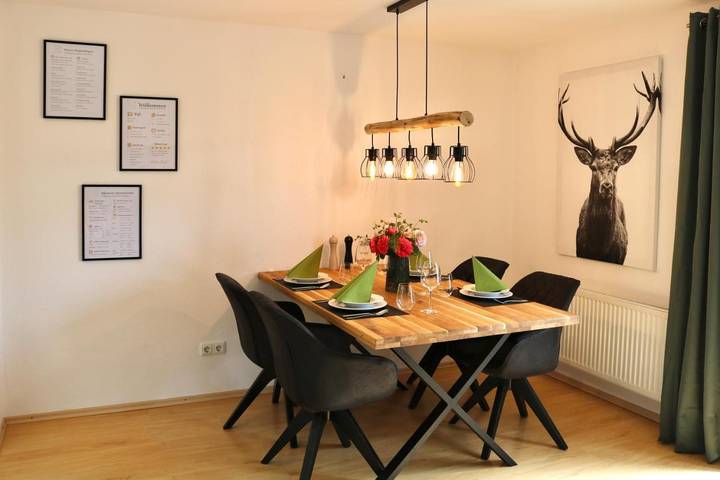 Ferienwohnung für 4 Personen, mit Terrasse und Ausblick