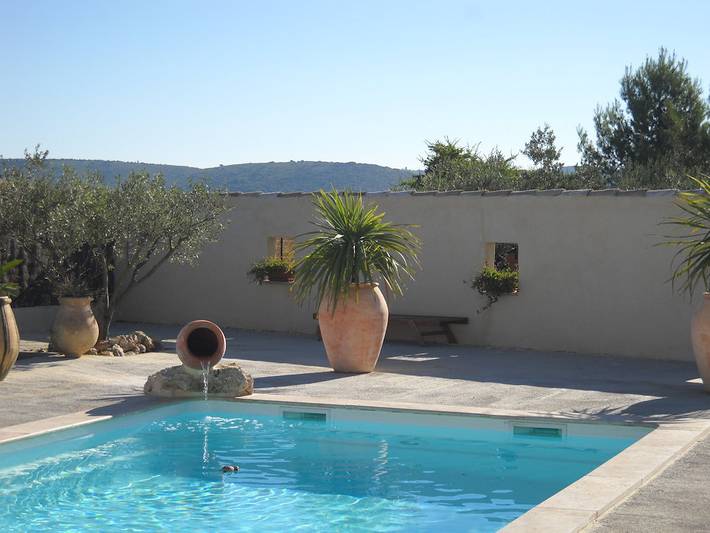 Gîte pour 5 personnes, avec balcon ainsi que piscine et jardin dans l' Hérault - 2