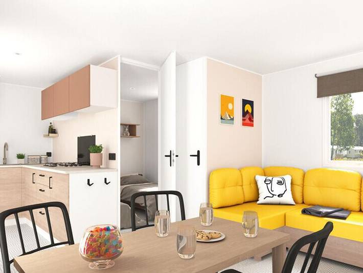 Mobil home pour 4 personnes, avec bassin pour enfant à Rocamadour - 3