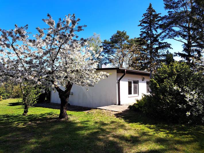 Bungalow für 2 Personen, mit Terrasse und Garten im Stettiner Haff