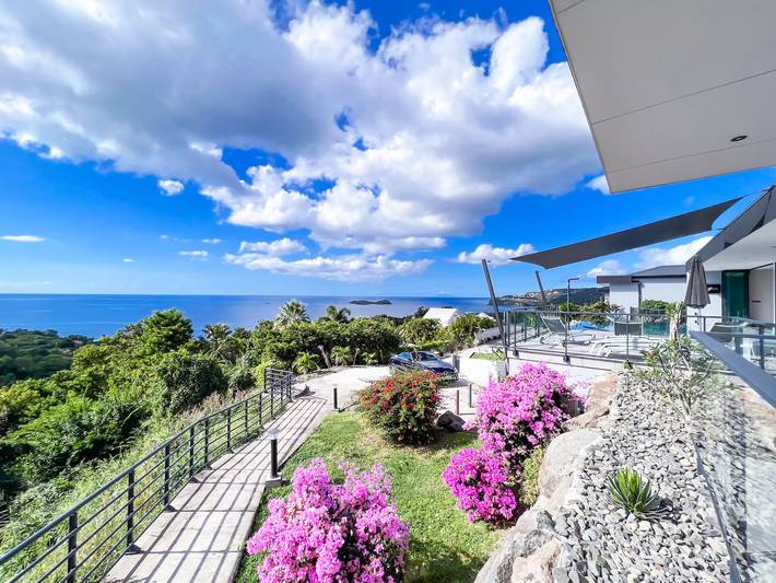 Maison de vacances pour 6 personnes, avec jardin à Bouillante