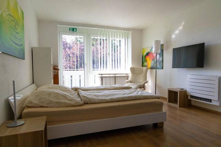 Vakantieappartement voor 2 personen, with Balkon and Terras as well as Tuin and Uitzicht in Seefeld