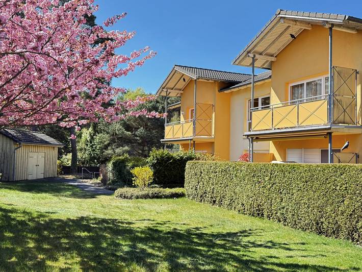Ferienwohnung für 3 Personen, mit Balkon am Achterwasser