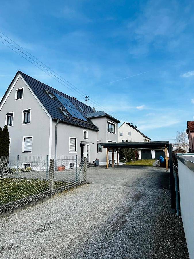 Gästehaus, mit Terrasse und Garten sowie Ausblick