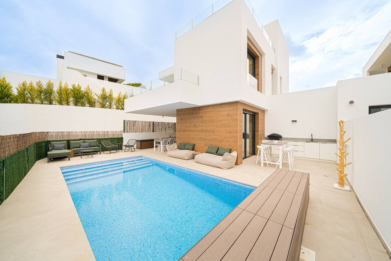 Feriehus for 8 personer med hage in L'Albir, Albir