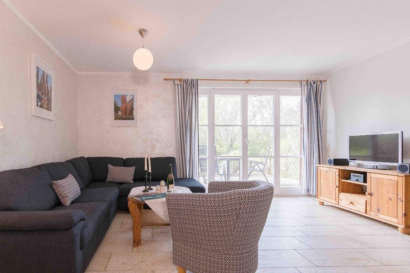Ganze Wohnung, Erdgeschoss-Wohnung Lf 6.1 im Haus Windflüchter im Ostseebad Wustrow in Ostseebad Wustrow, Wustrow