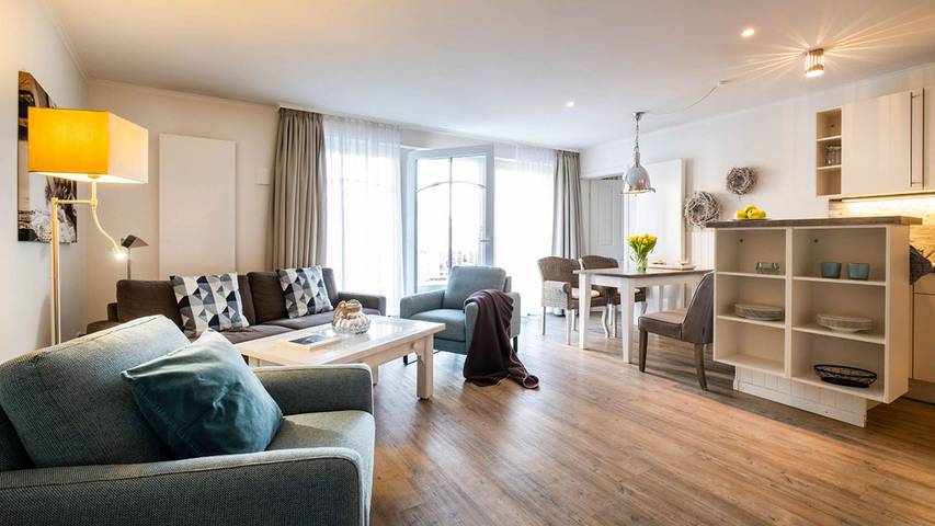 Ferienwohnung für 4 Personen, mit Balkon und Sauna - 1
