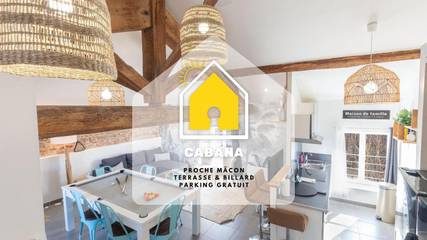 Gîte pour 4 personnes à Charnay-lès-Mâcon