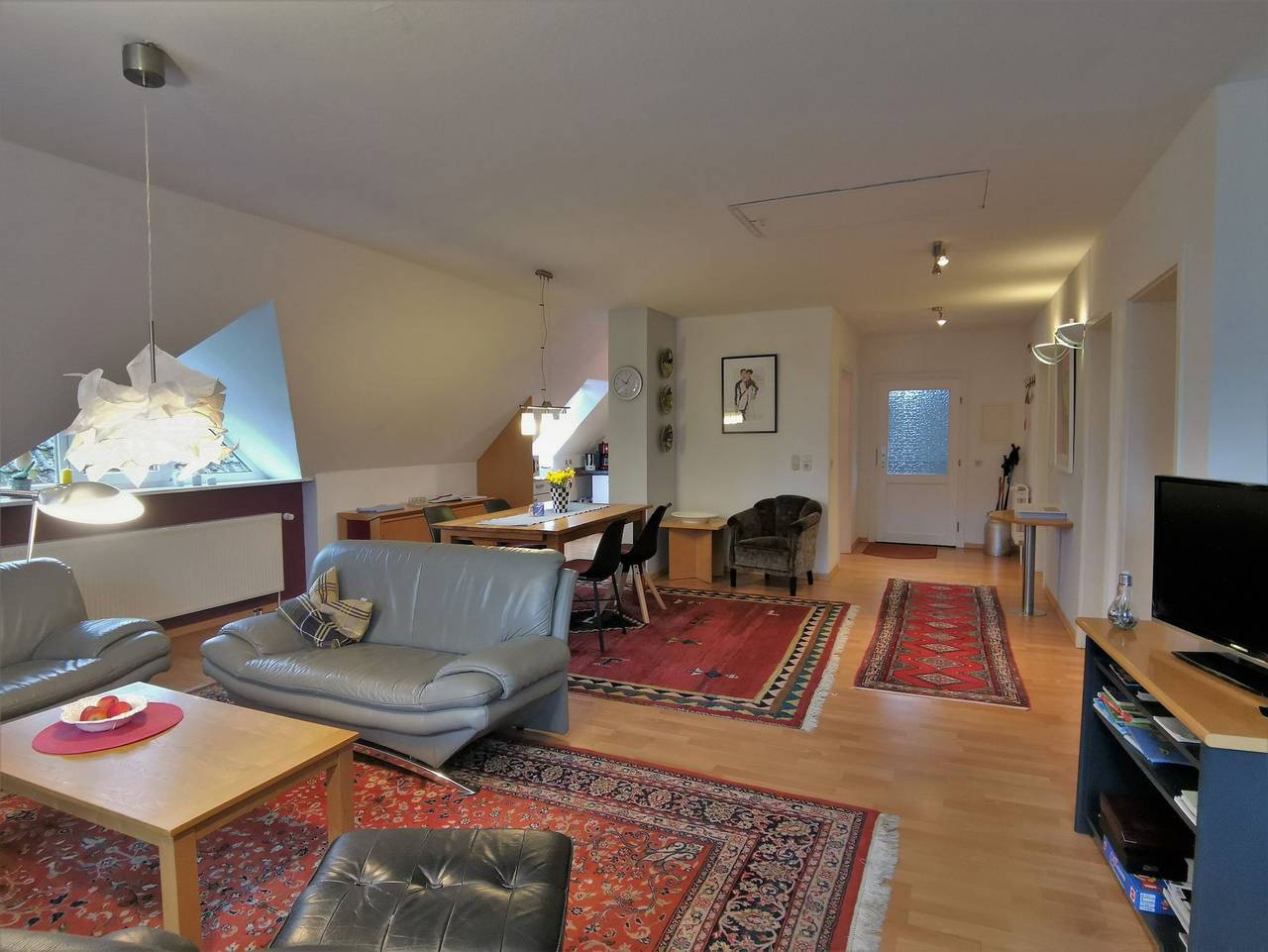 Ganze Ferienwohnung, Kobs: Fewo für 4 Personen mit 2 Bädern und großem Wohnzimmer - Ferienwohnung Kobs in Ausacker, Schleswig-Flensburg