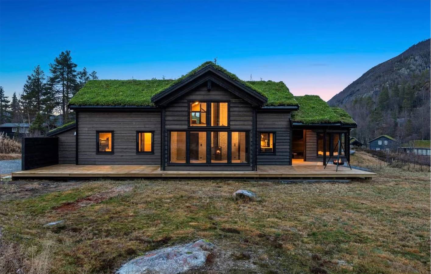 Ferienhaus für 10 Personen mit Garten in Sirdal