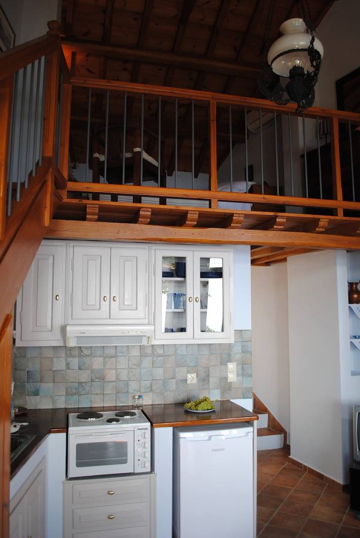 Appartement entier, Appartement de vacances pour 3 personnes avec jardin in Skopelos Ville, Sporades