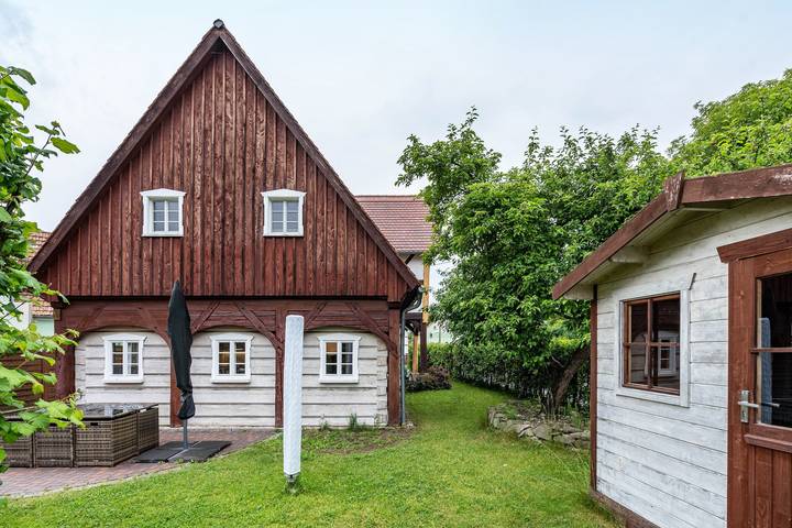 Ferienhaus für 12 Personen, mit Garten in der Oberlausitz