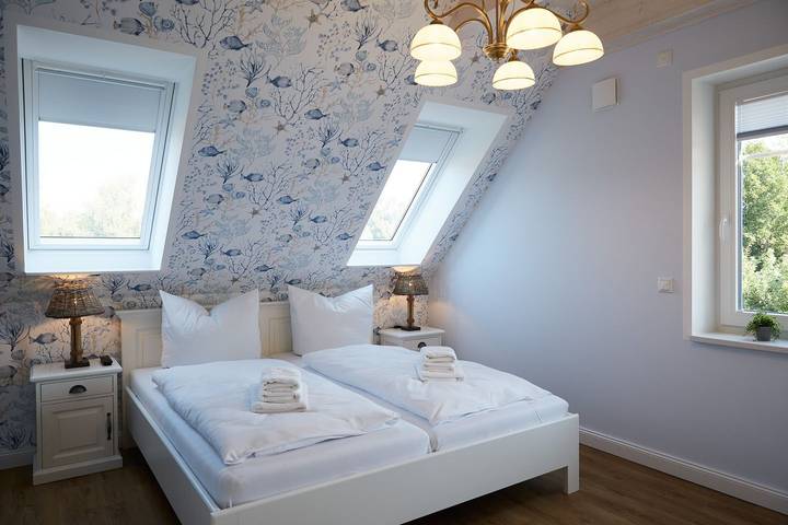 Ganze Wohnung, Haus Daglind Apartment 3 mit Saunafass und Balkon in Büsum, Kreis Dithmarschen