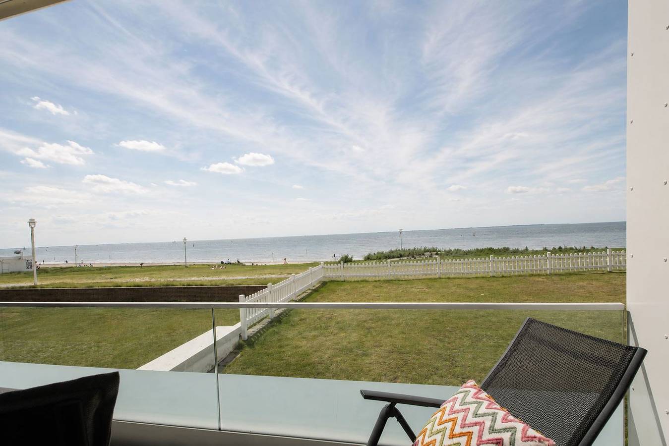 Ganze Wohnung, Meerblick-Apartment Alte Teestube mit Pool & Sauna in Norderney Weststrand, Norderney