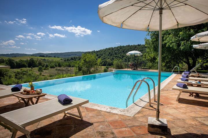 Villa per 8 persone a Rapolano Terme