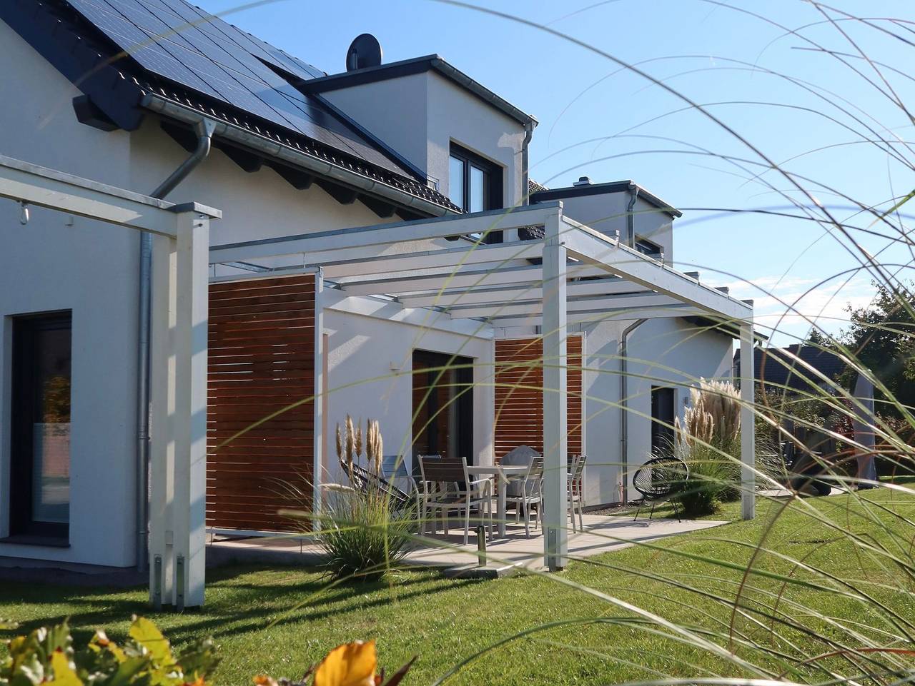 Ganze Ferienwohnung, Ferienhaus Ankerplatz No.1 & 2 mit Kamin und Sauna in Krummin, Usedomer Norden