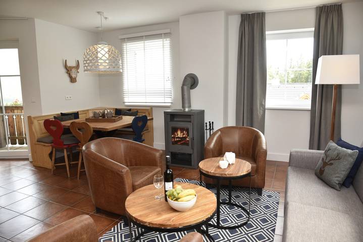 Bungalow für 6 Personen, mit Sauna