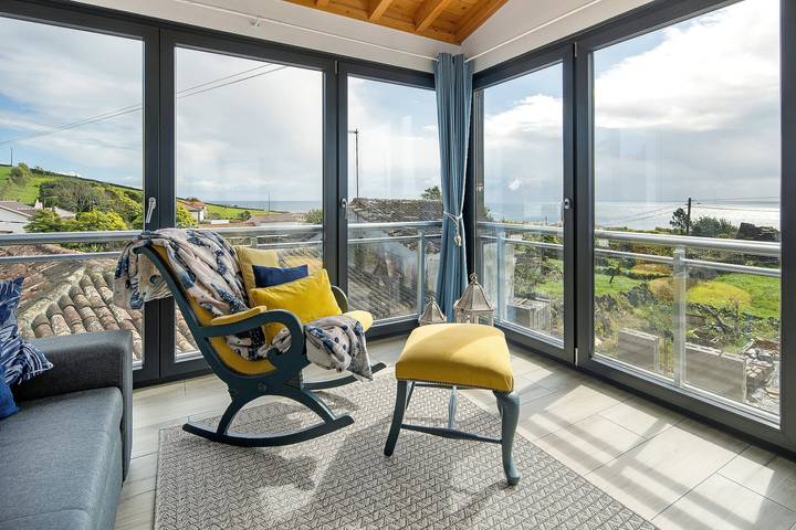 Vakantieappartement voor 2 personen, met balkon op de Azoren