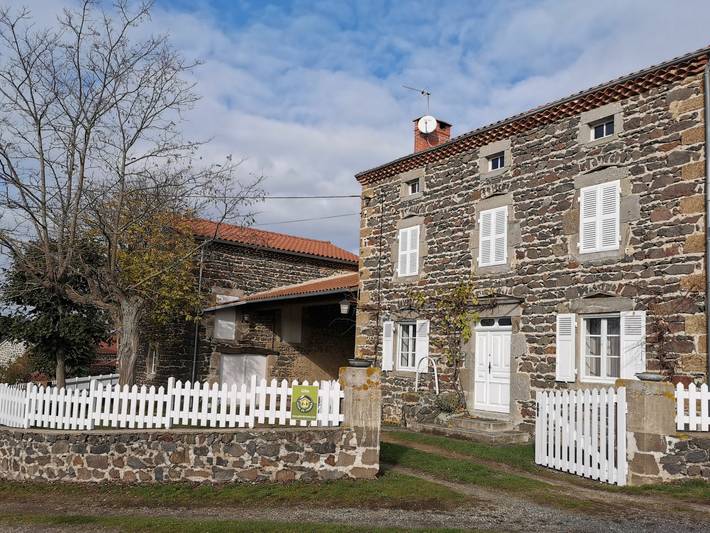 Gîte pour 5 personnes, avec Jardin