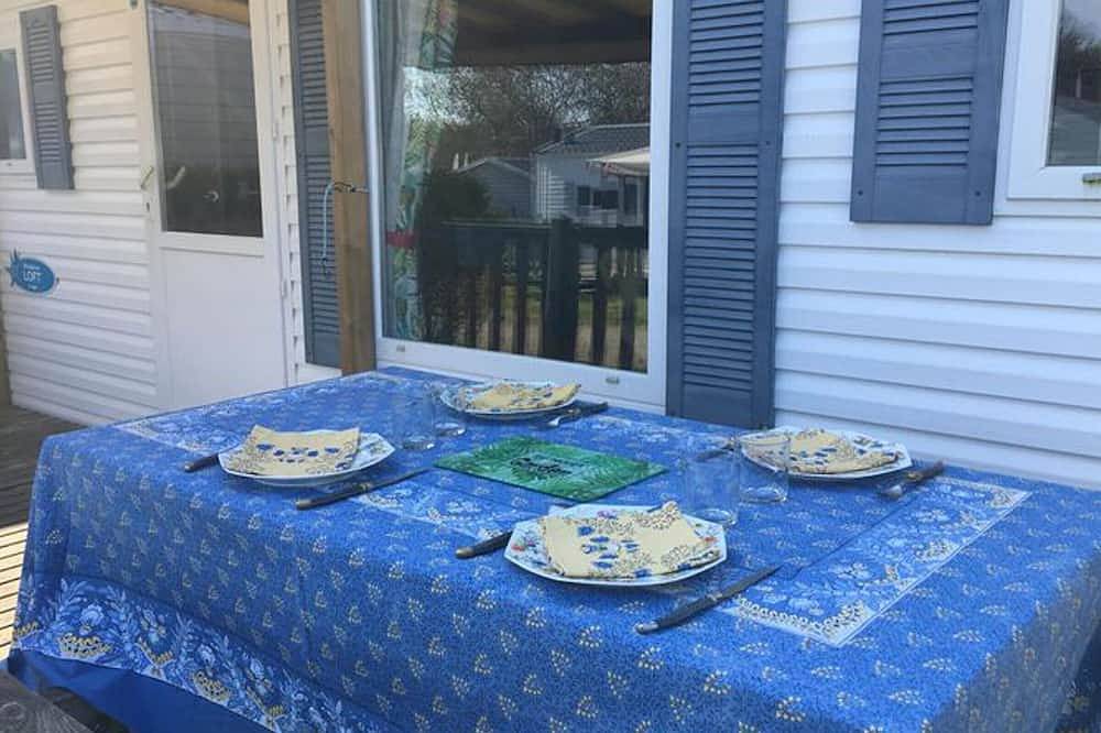 Mobil home cosy avec terrasse - 4 pers, 2 ch in Sarzeau, Côte des Mégalithes