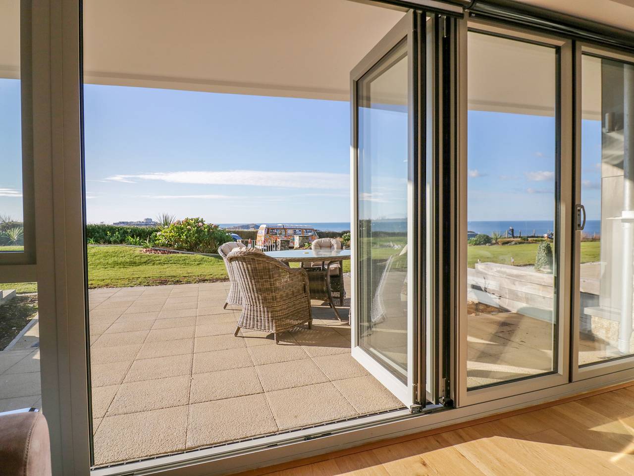 Ganze Wohnung, Ferienwohnung für 4 Personen mit Garten in Porth, Newquay