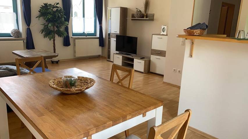 Ferienwohnung für 4 Personen, mit Terrasse und Garten