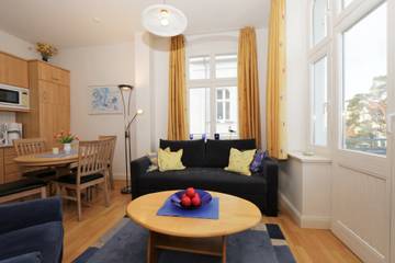 Ferienwohnung für 4 Personen, mit Seeblick und Balkon in Bansin