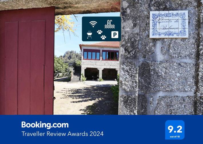 Location de vacances pour 8 personnes, avec jardin et vue à Terras de Bouro