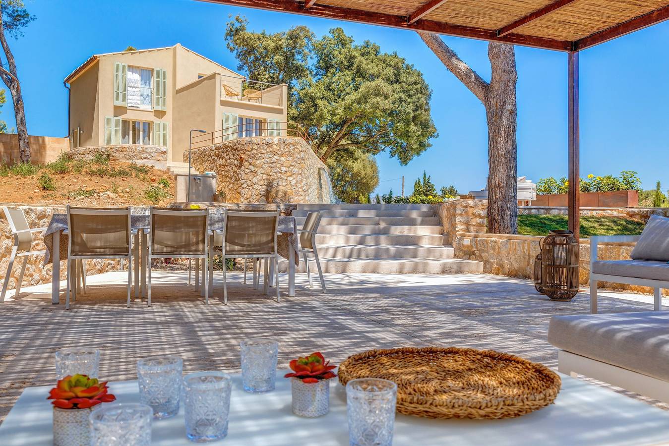 Modern landhuis Sos Fuyes met zwembad, Wi-Fi, terras en uitzicht op de bergen, foto 10