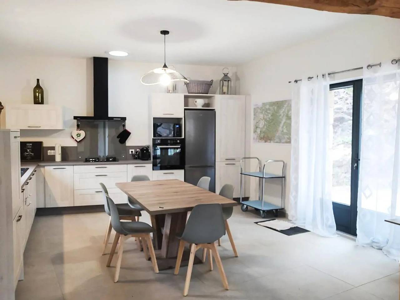 Gîte de France 4 personnes in Fraissinet-de-Fourques, Cévennes