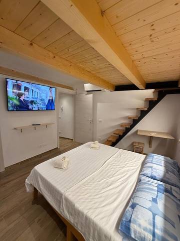 Ferienhaus für 3 Personen, mit Ausblick am Gardasee