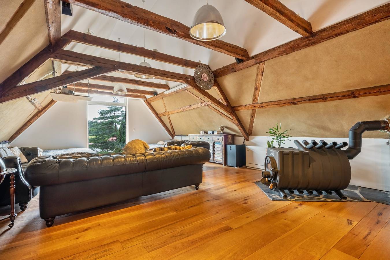 Casa vacanze 'Wohlfühlurlaub In Der Scheune' con terrazza privata, Wi-Fi e aria condizionata in Schildau, Belgern-Schildau