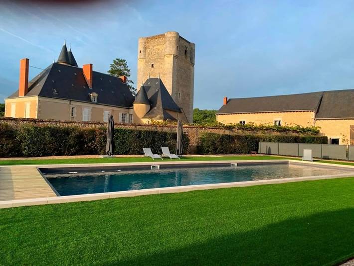 Château pour 7 personnes, avec piscine et terrasse dans Centre-Val de Loire - 2