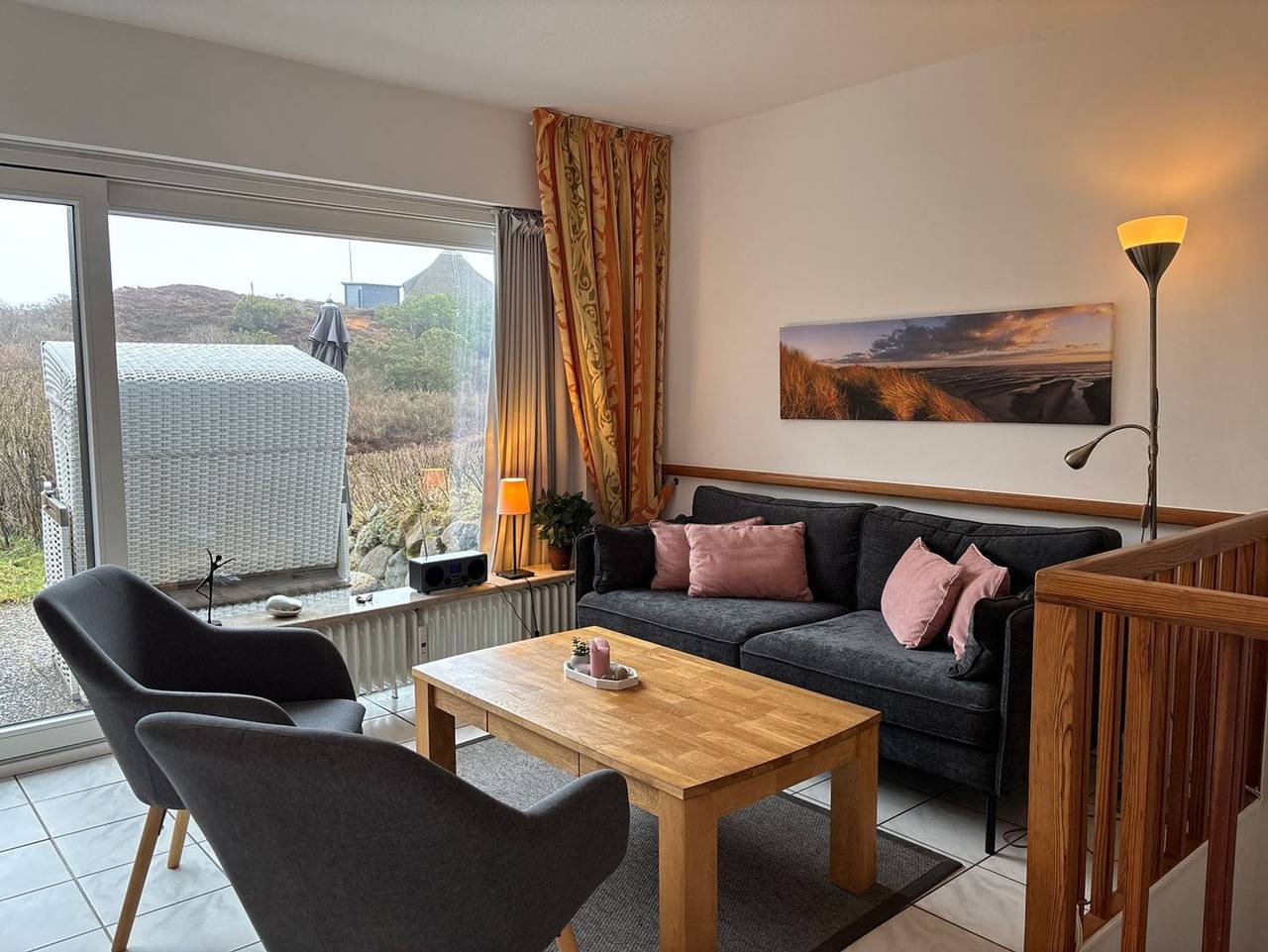 Ganze Ferienwohnung, Vierfuss 1A - Gemütliche drei Zimmer Wohnung in der Hörnumer Heide. in Hörnum, Sylt