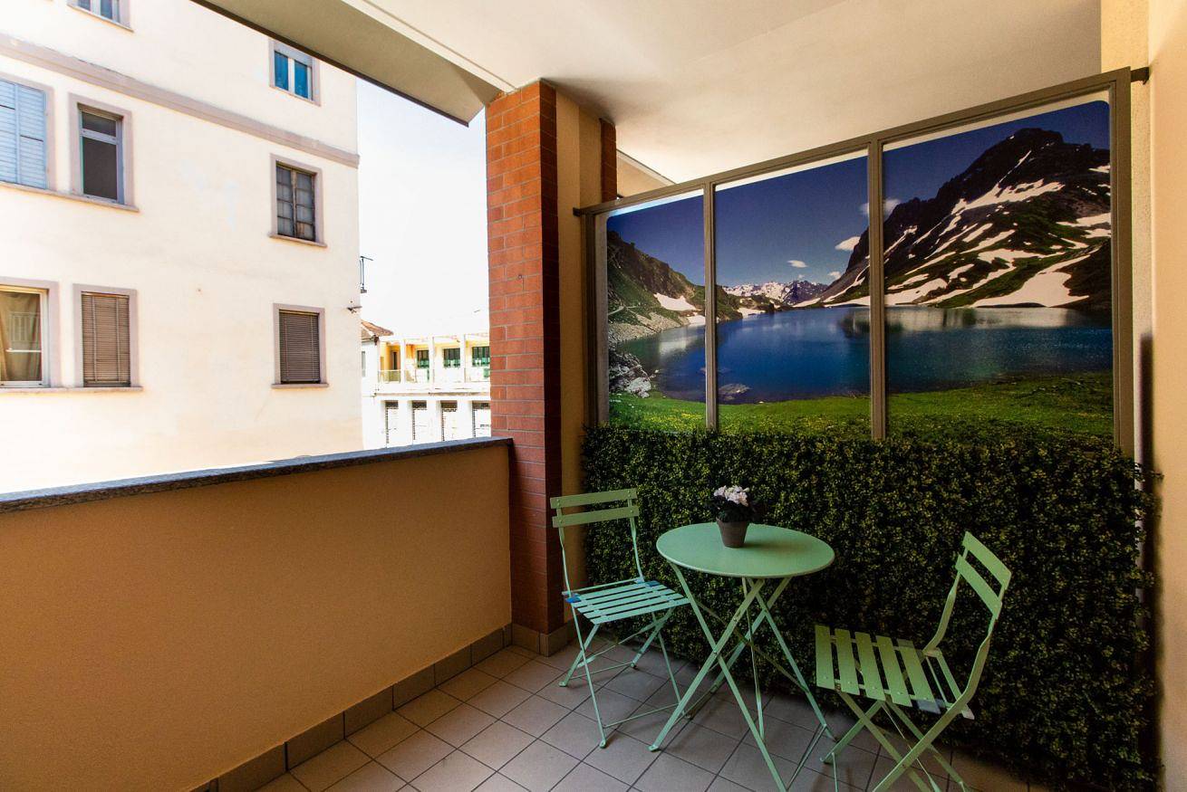 Geheel appartement, Vakantieappartement voor 6 personen met balkon in Turijn, Provincie Torino