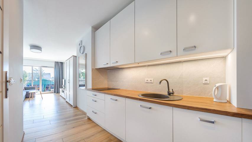 Ferienwohnung für 3 Personen, mit Balkon in Międzywodzie