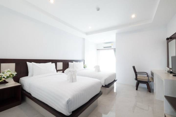 Hôtel pour 2 personnes, avec terrasse et vue - 1