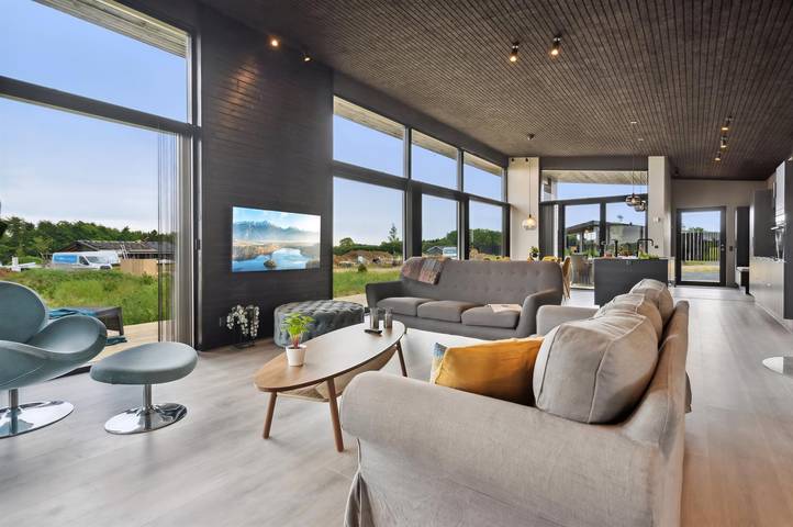 Ferienhaus für 8 Personen, mit Terrasse und Whirlpool sowie Sauna in Mørkholt - 2