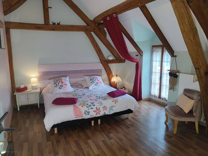Chambre d’hôte pour 2 personnes, avec jardin