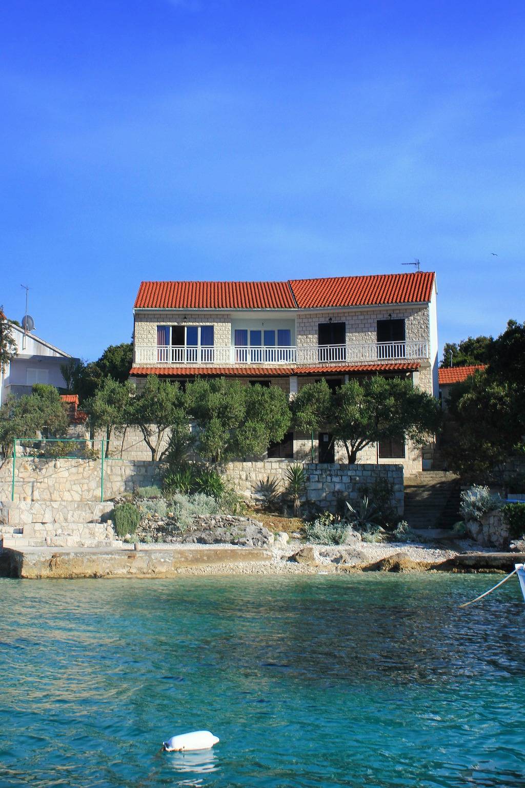 Ganze Wohnung, 1-Zimmer-Ferienwohnung am Strand Tri Zala (Korcula) A-174-a in Zrnovska Banja, Korcula
