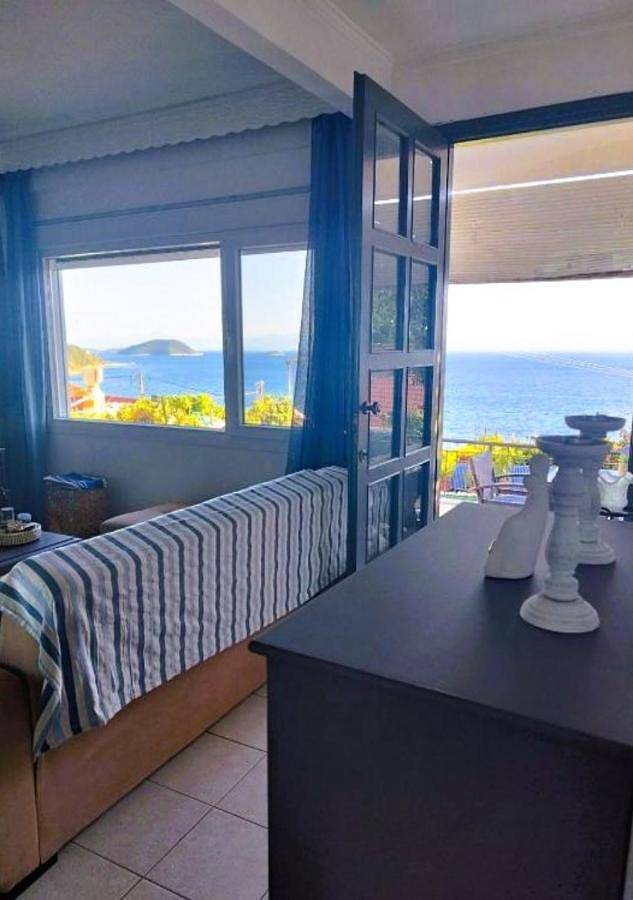 Vakantiehuis voor 5 personen, met uitzicht en tuin, met huisdier op Skopelos
